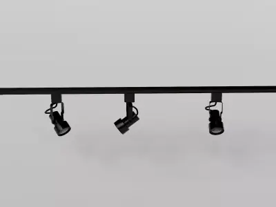 Commercial Light 3D model