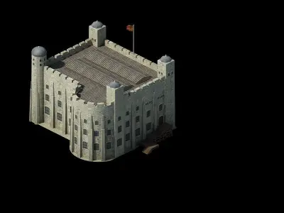 Different dimension - architecture 07 3D model