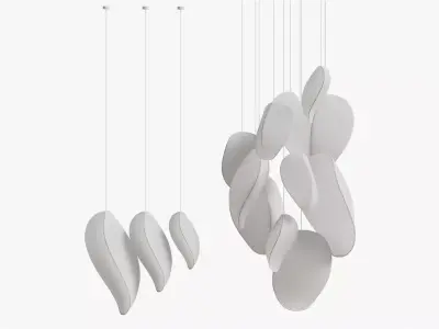Pendant Light Lunaria Bolia 3D model