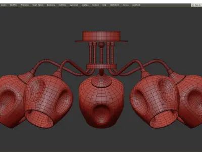 Arte Lamp MONICA Low-poly 3D model