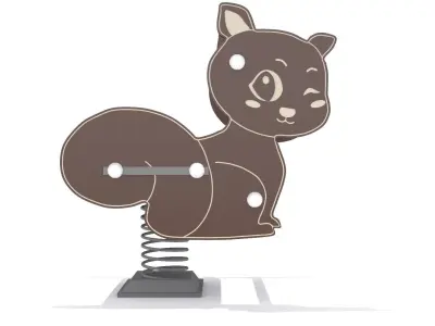 Playground- Squirrel Rider 3D model