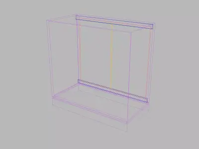 Exhibition Display Stand Pack   Modular Showcase 3D Model 3D model