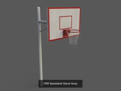 PBR Sports Goal Post and Net - Collection 3D Model Pack