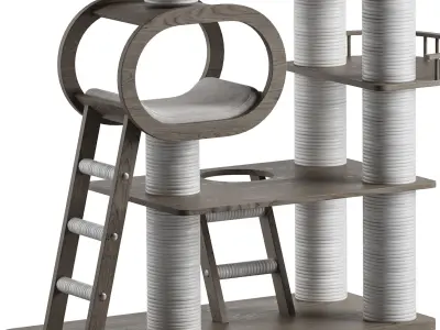 Feline Funhouse 03 3D model