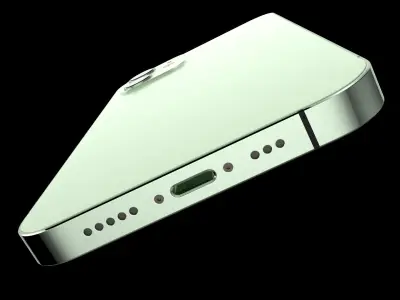 C4D modeling and rendering---iPhone 12 3D model