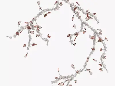 Swarovski Blossom Chandelier 3D model