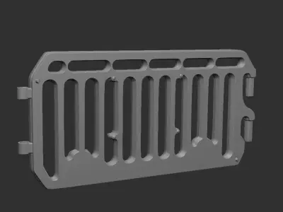 ROAD BARRIER 3D print model