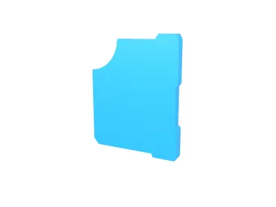 UHD High tech Graphical Interface v11 003 Low-poly 3D model