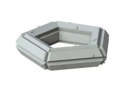 Sci Fi Object No 4266 Low Poly Low-poly 3D model