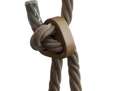 Indoor and outdoor swing 5 3D model