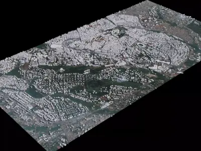 Kumasi - Ghana 3D model