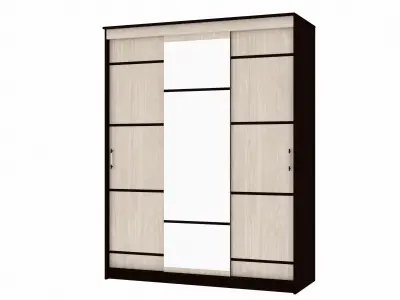 cupboard door wardrobe - bedroom furniture sets home Free 3D model
