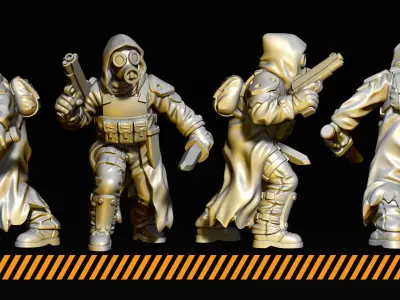 Apocalypse survivors 3D print model