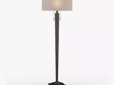 Uttermost Rhett Floor Lamp 3D model