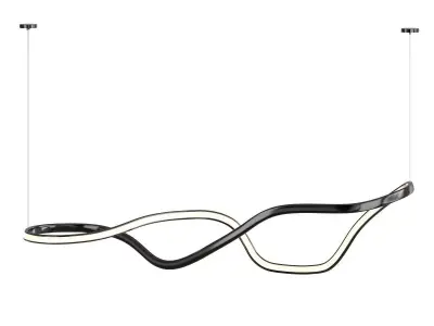 Freeform Series Light Sculpture III 3D Model 3D model