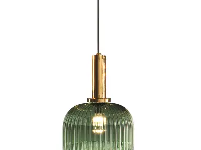 Pendant lamp IRIS C Low-poly 3D model