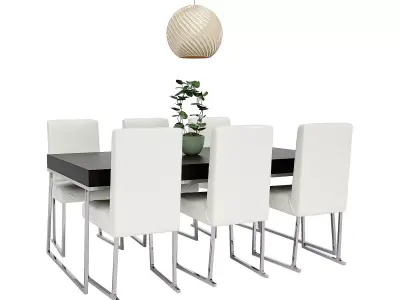 Dining Furnitures Set 46 3D model