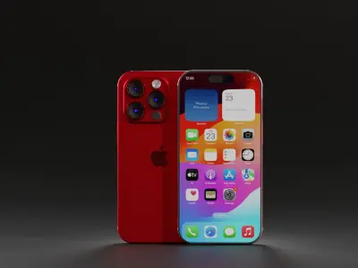iphone 15 pro max 3D model