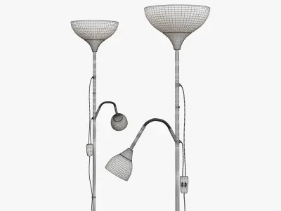 Not floor lamp Ikea 3D model
