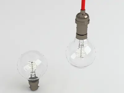 Bulb light 7 3D model