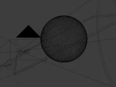 Interstellar Scene Animated  3D model