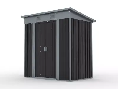 Shed Home Low-poly 3D model