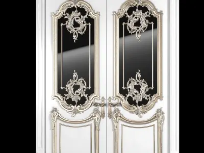 classical soft door 3D model