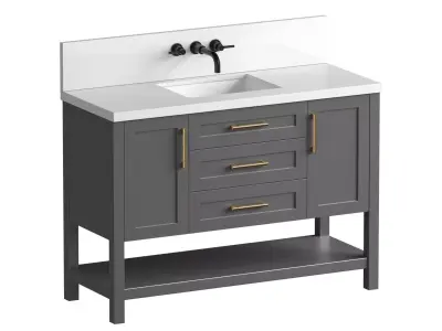 Bathroom Sink Cabinet Vanity 3D model