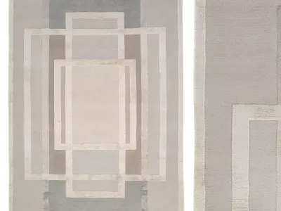 Platinum rug 3D model