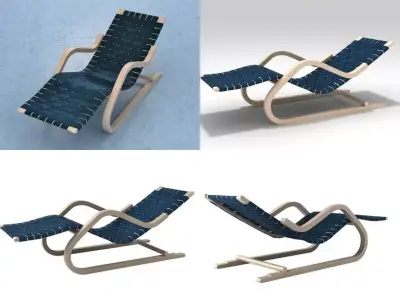 Lounge Chair 43 3D model