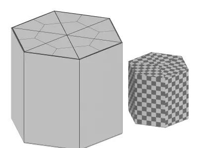Geo Tall Light Burnt Oak Bunching Table Crate and Barrel 3D model