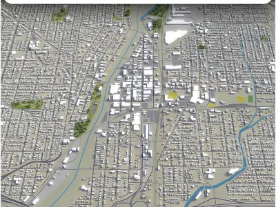 Joliet Low-poly 3D model