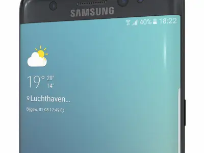 Samsung Galaxy Note 7 for Element 3D 3D model