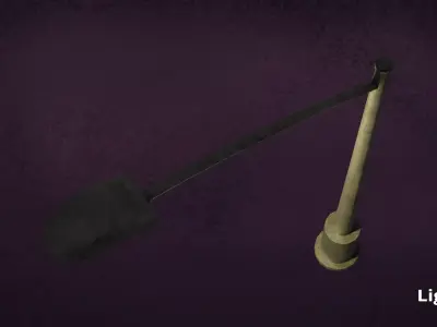 Lamp Street LightPost Series ModernUrbanLux LT1 N3 3D model