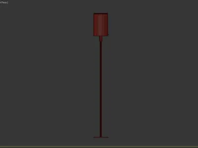 POLVERARA Lampadaire lamp 3D model