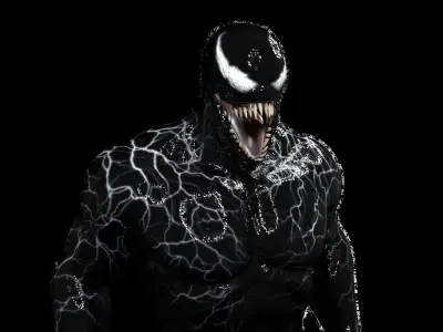 Venom Low-poly 3D model