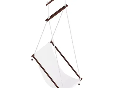 White Swing 3D model