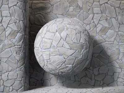 Wild Stone SMA 01 PBR Material Texture