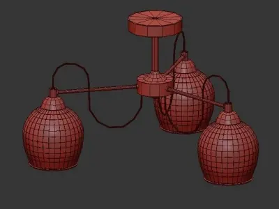 ACRO chandelier  3D model