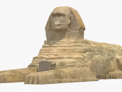  Great Sphinx and Giza Pyramids 