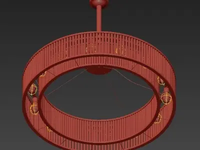 Marquee Pendant 3D model