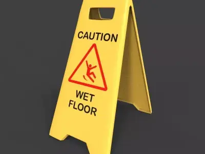 The Sign triangle 3D model