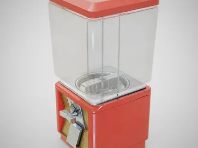 Candy Machine - Model 60 New Low-poly 3D model