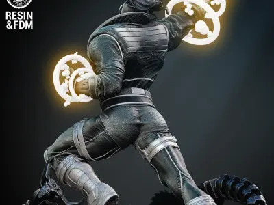 Wicked Marvel Havok Sculpture  3D print model