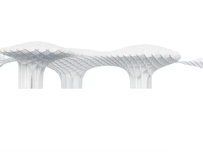 metropol parasol hermann mayer 3D model