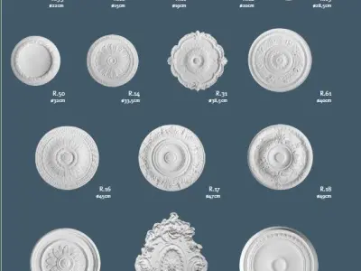 collection Ceiling Medallions 3D model