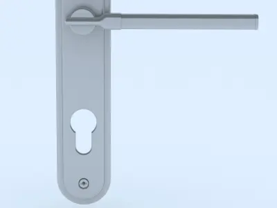 Door handle 3D model shop
