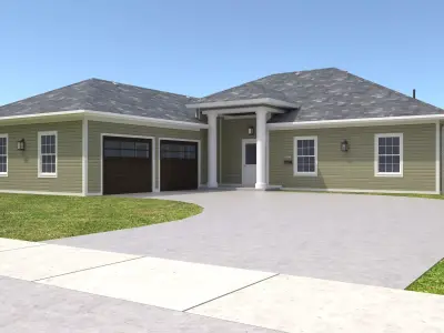 House-128 3D model