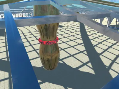 Sci-Fi Building 12 3D model