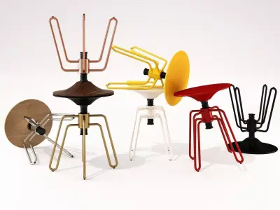 Phillips Stool 3D model